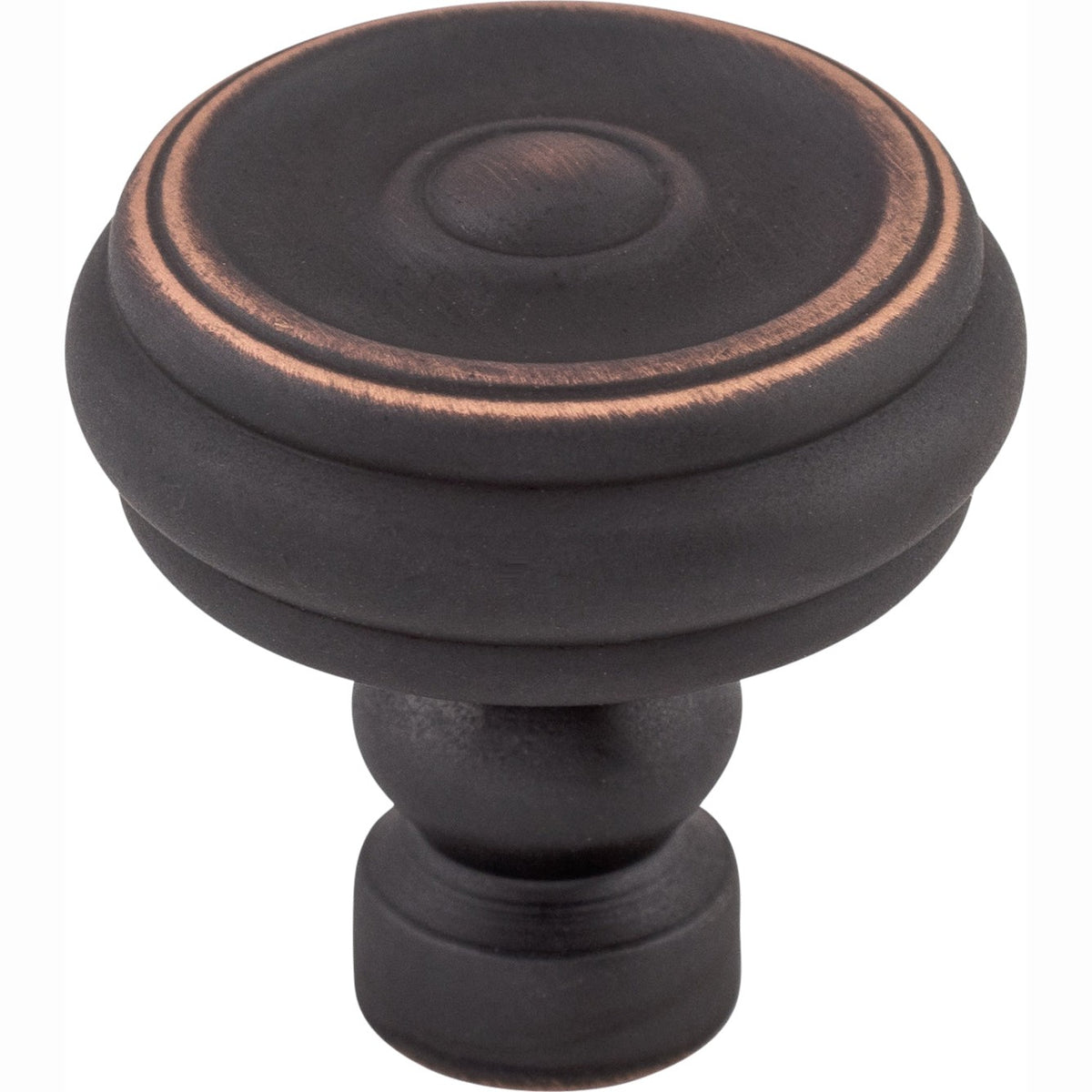 Top Knobs Brixton Series 1-1/4"L Button Knob, Umbrio