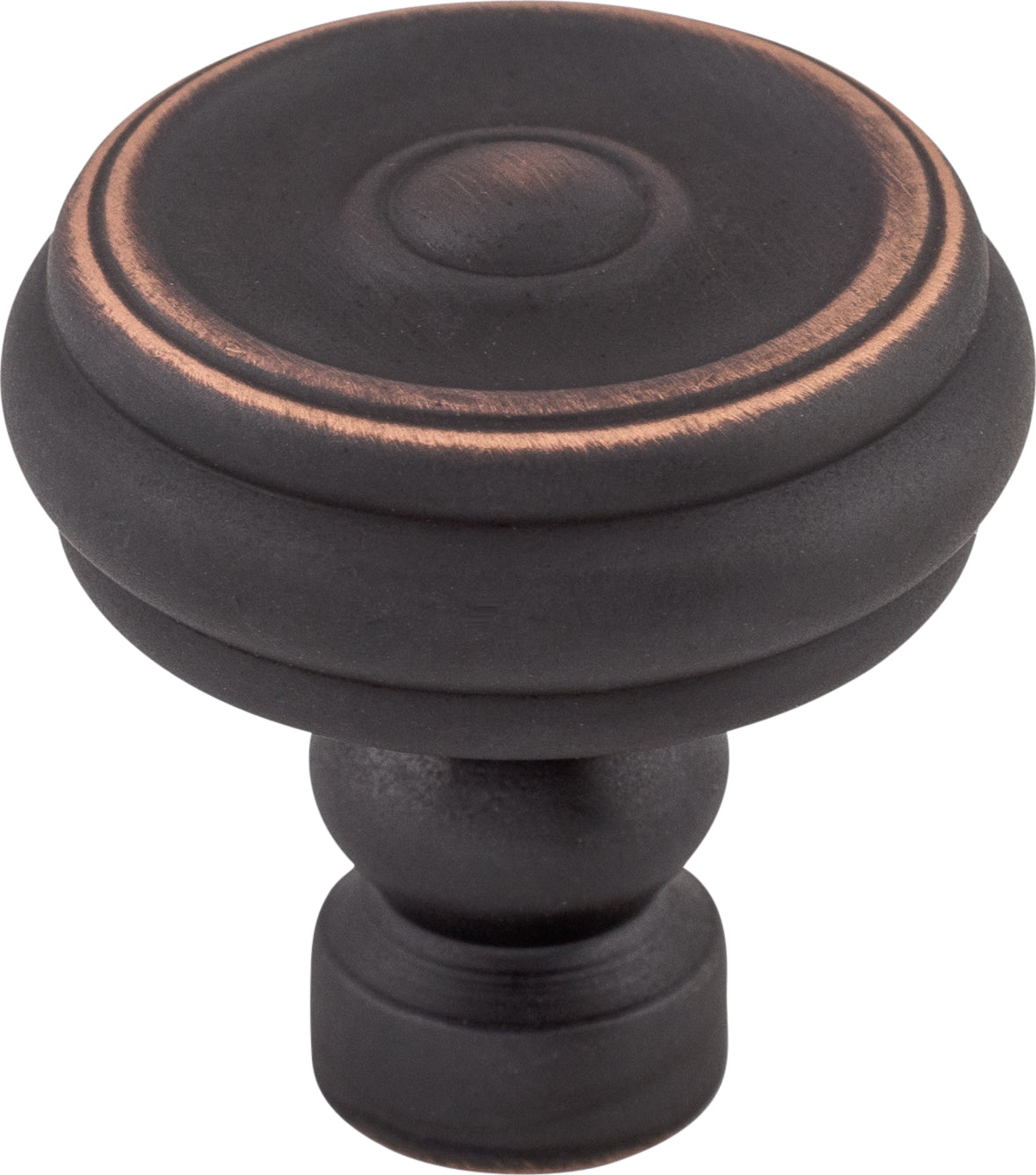 Top Knobs Brixton Series 1-1/4"L Button Knob, Umbrio