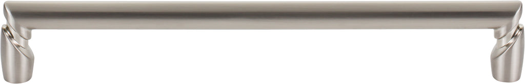 Top Knobs Florham Series 7-9/16"(192mm) CC Pull, Brushed Satin Nickel