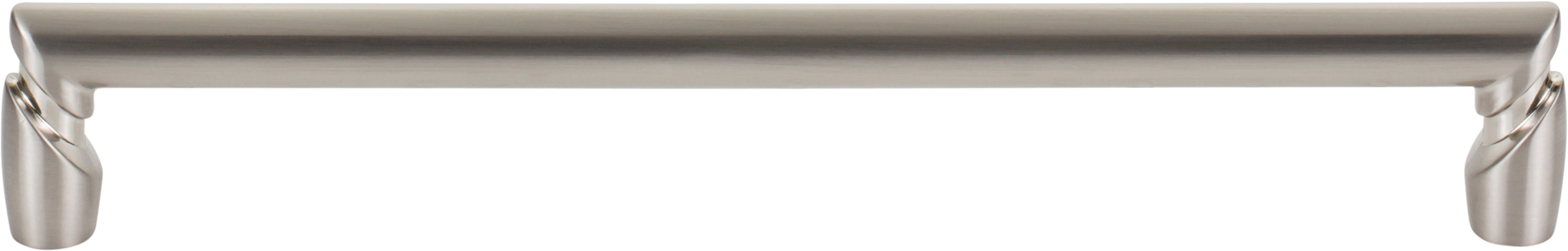 Top Knobs Florham Series 7-9/16"(192mm) CC Pull, Brushed Satin Nickel