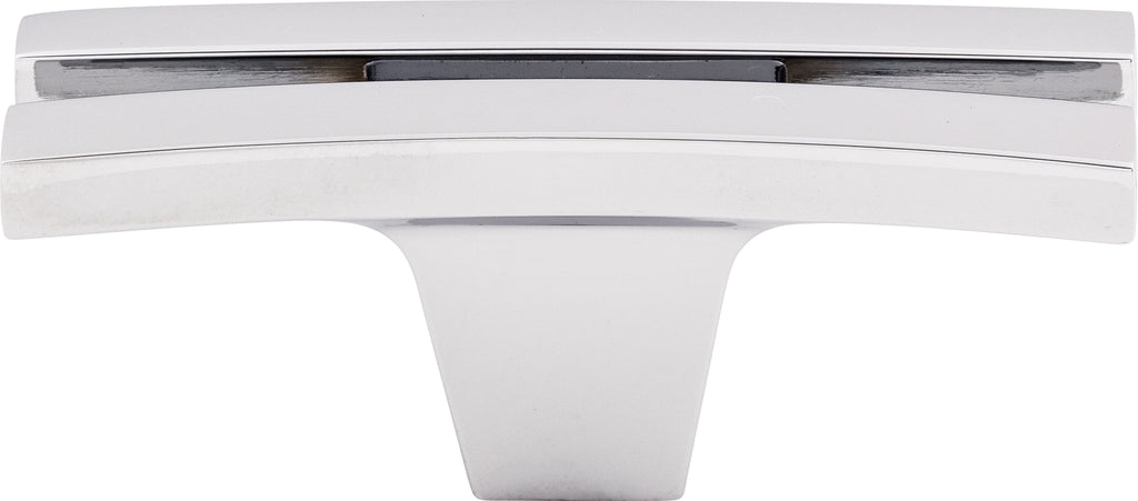 Top Knobs Flared Series 2-5/8"L Knob, Polished Chrome