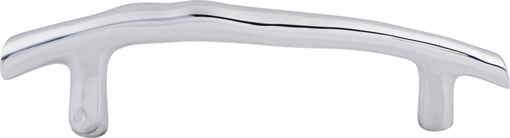Top Knobs Aspen II Twig Series 3-1/2"(89mm) CC Pull, Polished Chrome