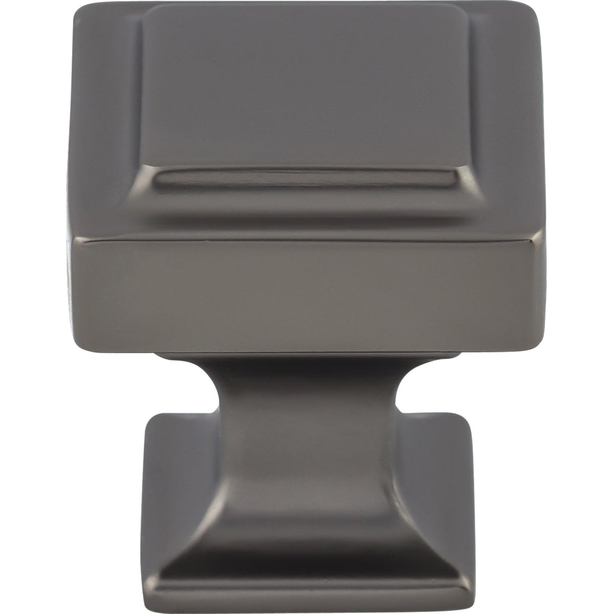 Top Knobs Ascendra Series 1-1/8"L Knob, Ash Gray