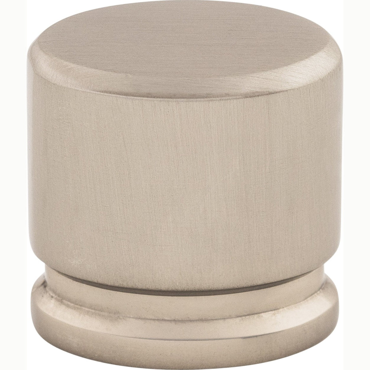 Top Knobs Oval Series 1-1/8"L Knob, Brushed Satin Nickel