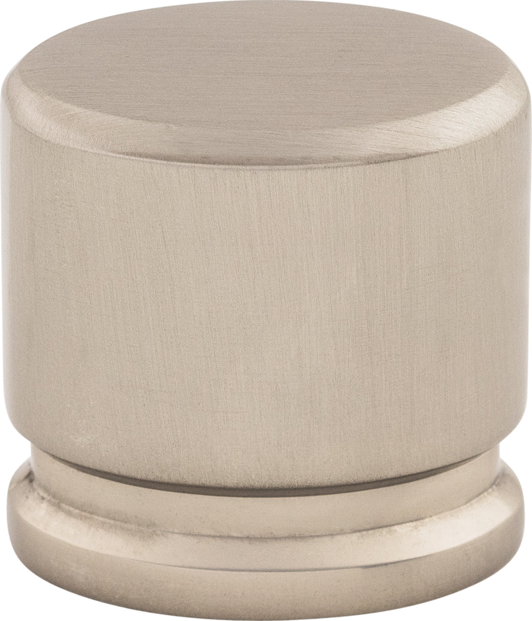 Top Knobs Oval Series 1-1/8"L Knob, Brushed Satin Nickel