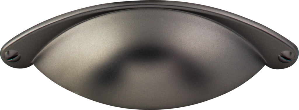 Top Knobs Arendal Series 2-1/2"(64mm) CC Cup Pull, Ash Gray