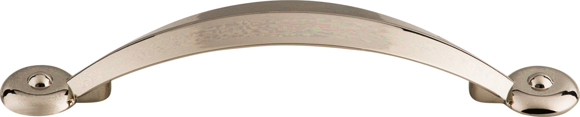 Top Knobs Angle Series 3-3/4"(95mm) CC Pull, Polished Nickel