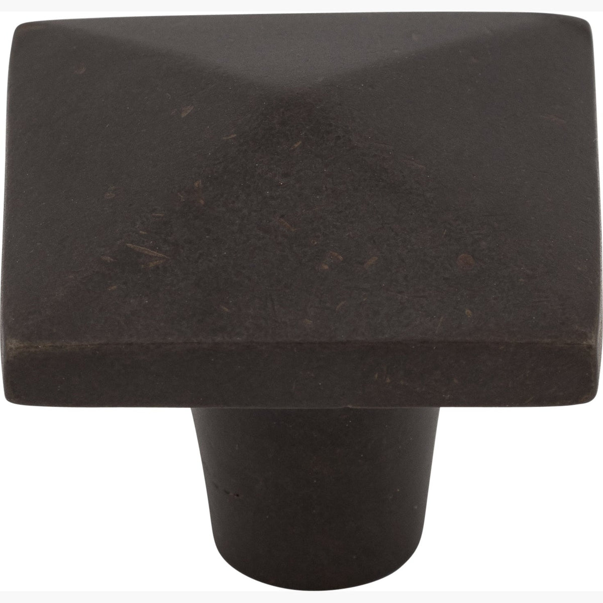 Top Knobs Aspen Square Series 1-1/2"L Knob, Medium Bronze