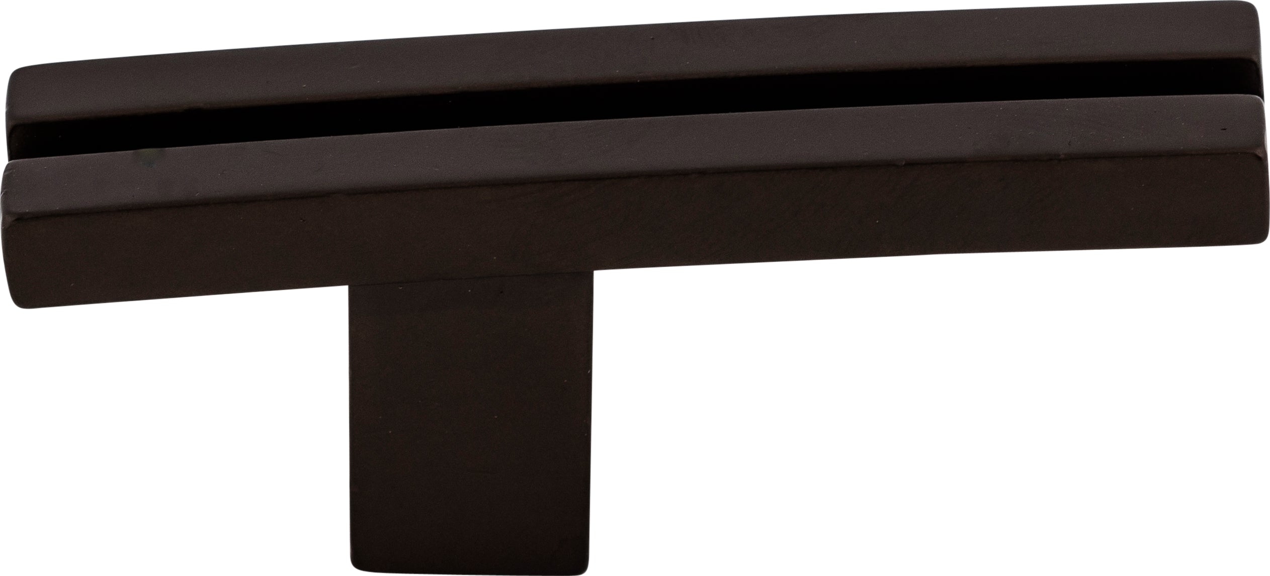 Top Knobs Inset Rail Series 2-5/8"L Knob, Oil Rubbed Bronze