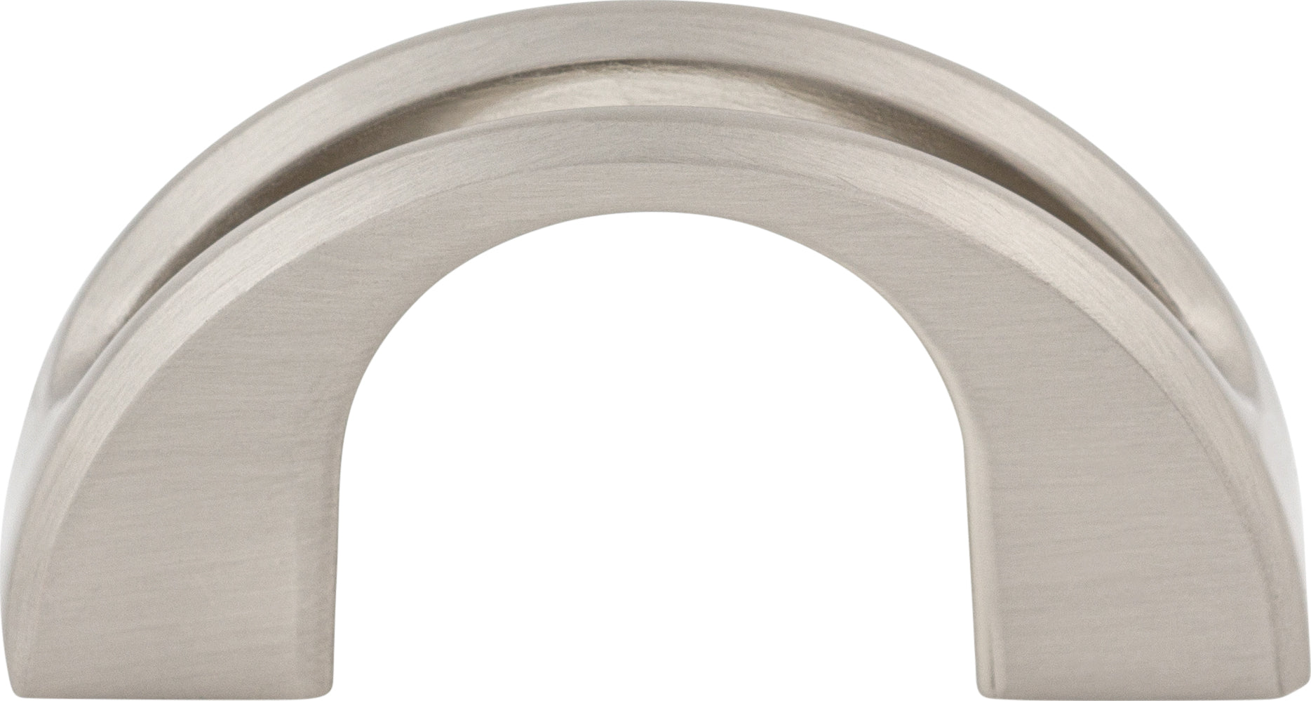 Top Knobs Tango Series 1-1/4"(32mm) CC U Pull, Brushed Satin Nickel