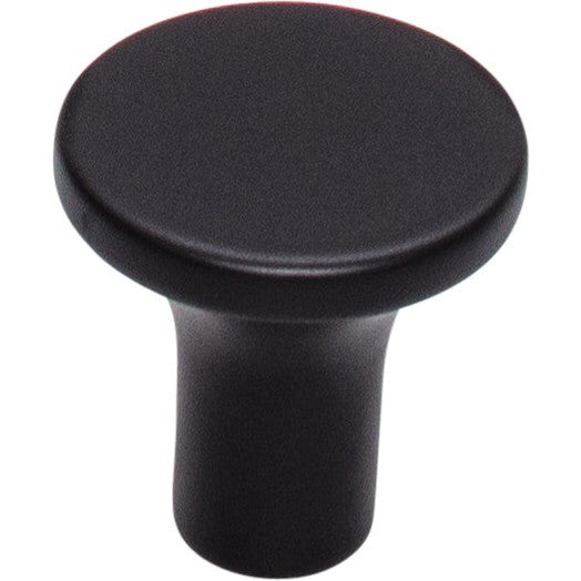 Top Knobs Marion Series 1"L Knob, Flat Black