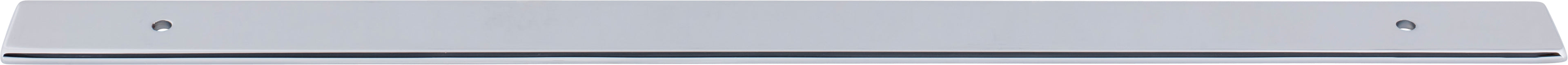 Top Knobs Radcliffe Series 12"(304mm) CC Backplate, Polished Chrome