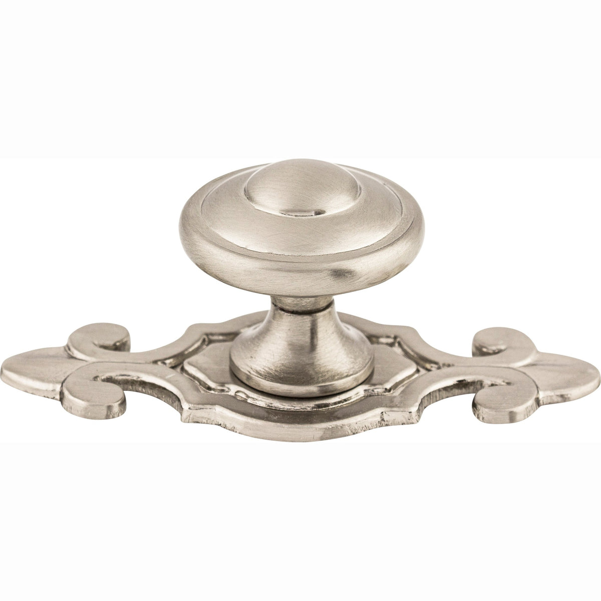 Top Knobs Canterbury Series 1-1/4"L Knob, Brushed Satin Nickel
