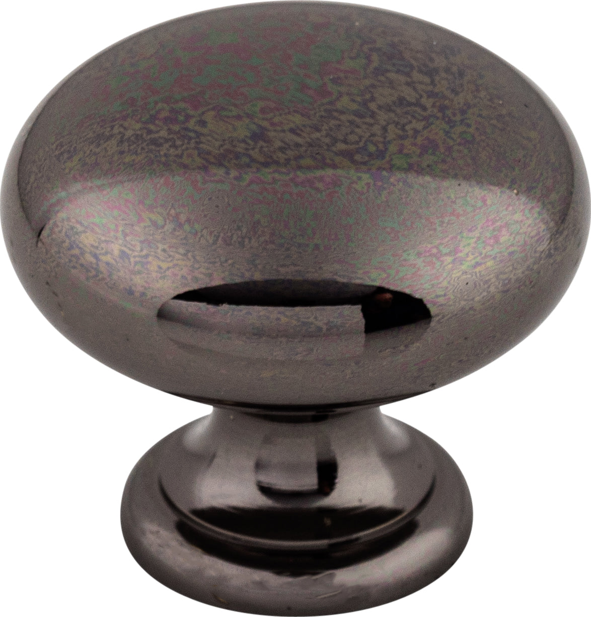 Top Knobs Mushroom Series 1-1/4"L Knob, Black Nickel
