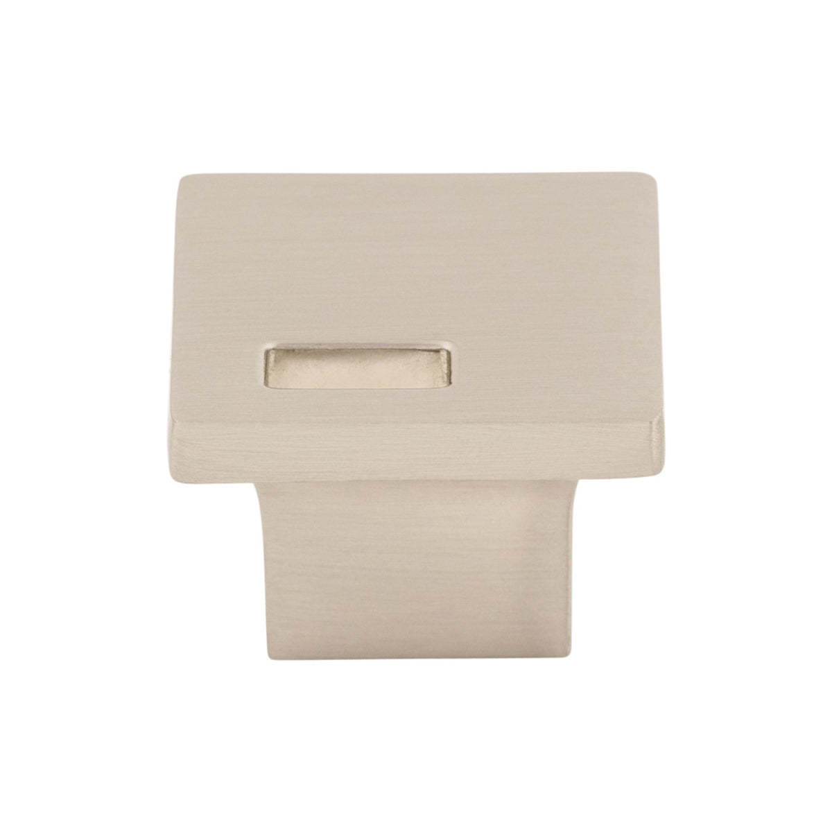 Modern Metro Slot 1 1/4" Length Square Knob