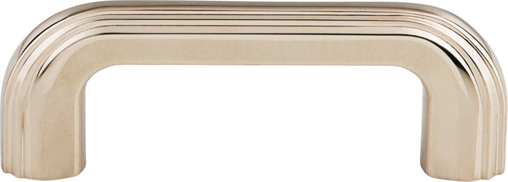 Top Knobs Victoria Falls Series 3"(76mm) CC Pull, Polished Nickel