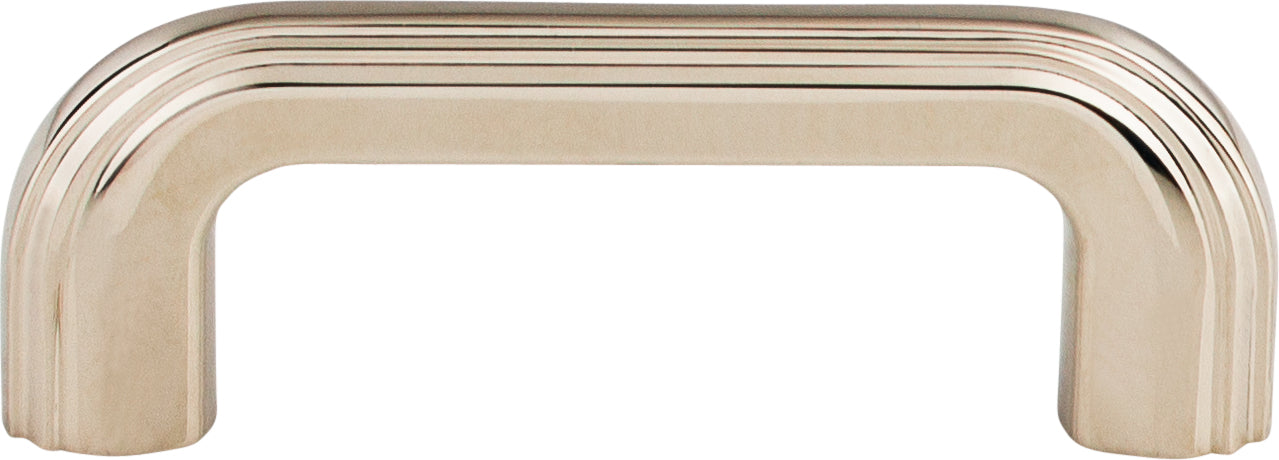 Top Knobs Victoria Falls Series 3"(76mm) CC Pull, Polished Nickel