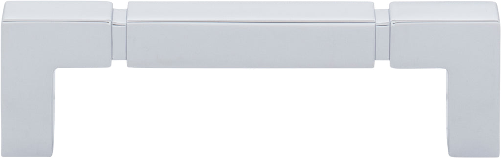 Top Knobs Langston Series 3-3/4"(95mm) CC Pull, Polished Chrome