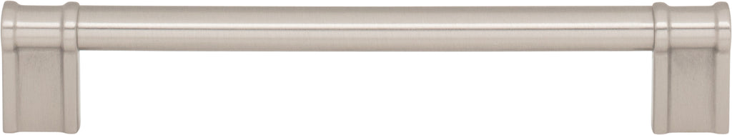 Top Knobs Newburn Series 6-5/16"(160mm) CC Pull, Brushed Satin Nickel