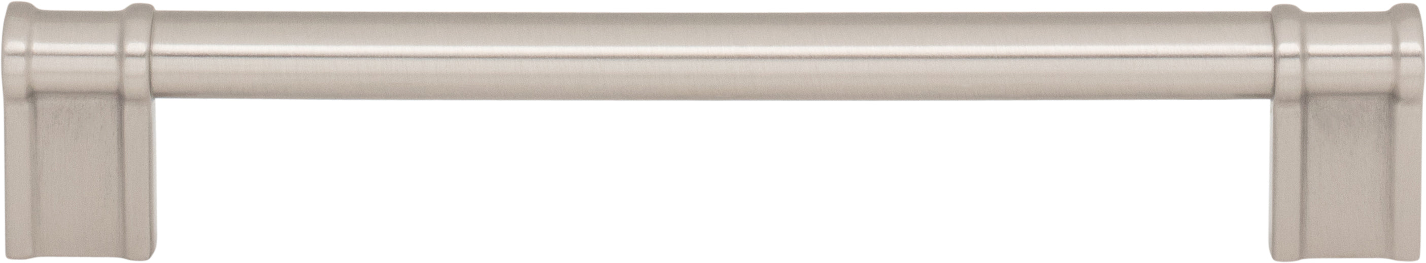 Top Knobs Newburn Series 6-5/16"(160mm) CC Pull, Brushed Satin Nickel