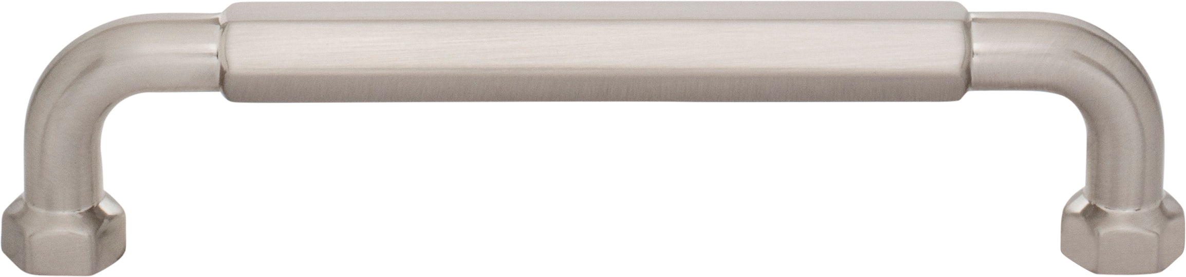 Top Knobs Dustin Series 5-1/16"(128mm) CC Pull, Brushed Satin Nickel