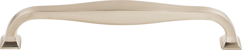 Top Knobs Contour Series 6-5/16"(160mm) CC Pull, Brushed Satin Nickel