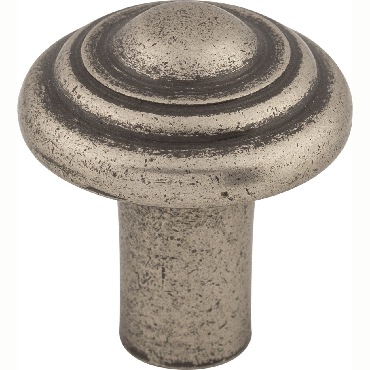 Top Knobs Aspen Button Series 1-1/4"L Knob, Silicon Bronze Light