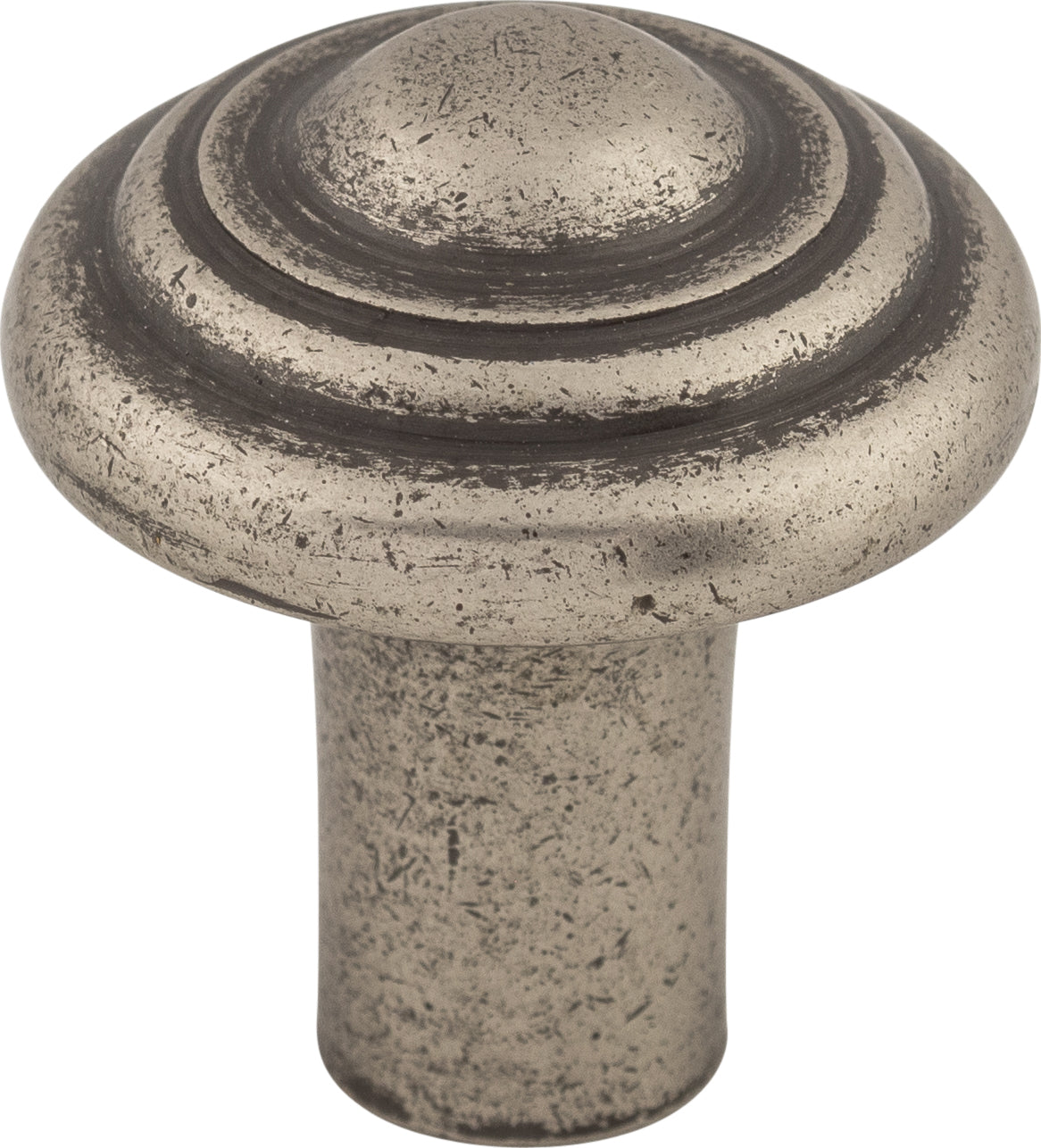 Top Knobs Aspen Button Series 1-1/4"L Knob, Silicon Bronze Light