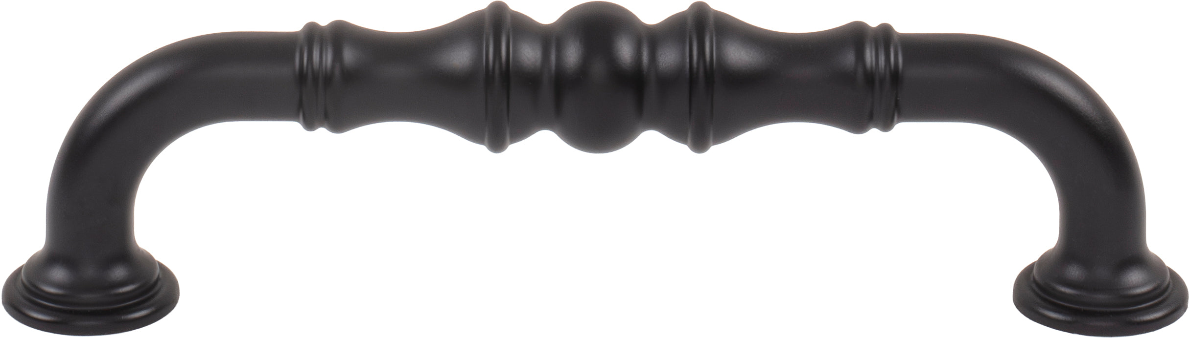 Top Knobs Bayridge Series 5-1/16"(128mm) CC Pull, Flat Black