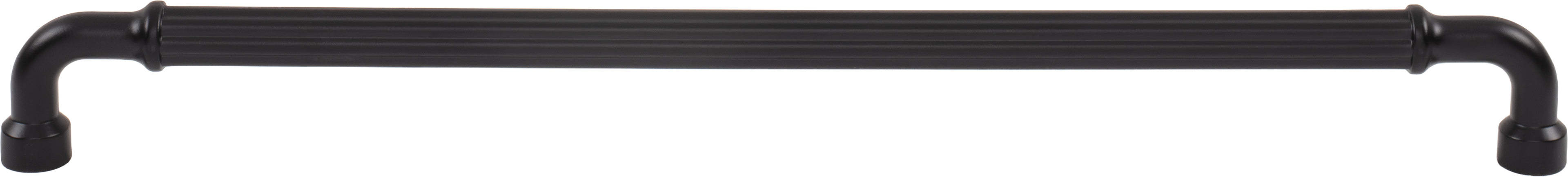 Top Knobs Pemberton Series 18"(457mm) CC Pull, Flat Black