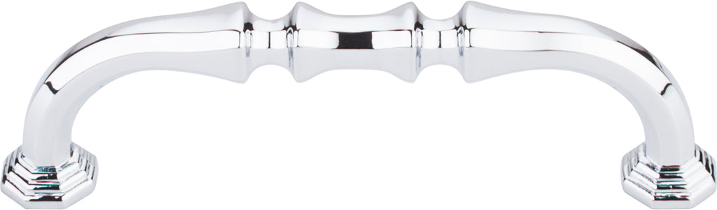 Top Knobs Chalet Series 3-3/4"(95mm) CC Pull, Polished Chrome