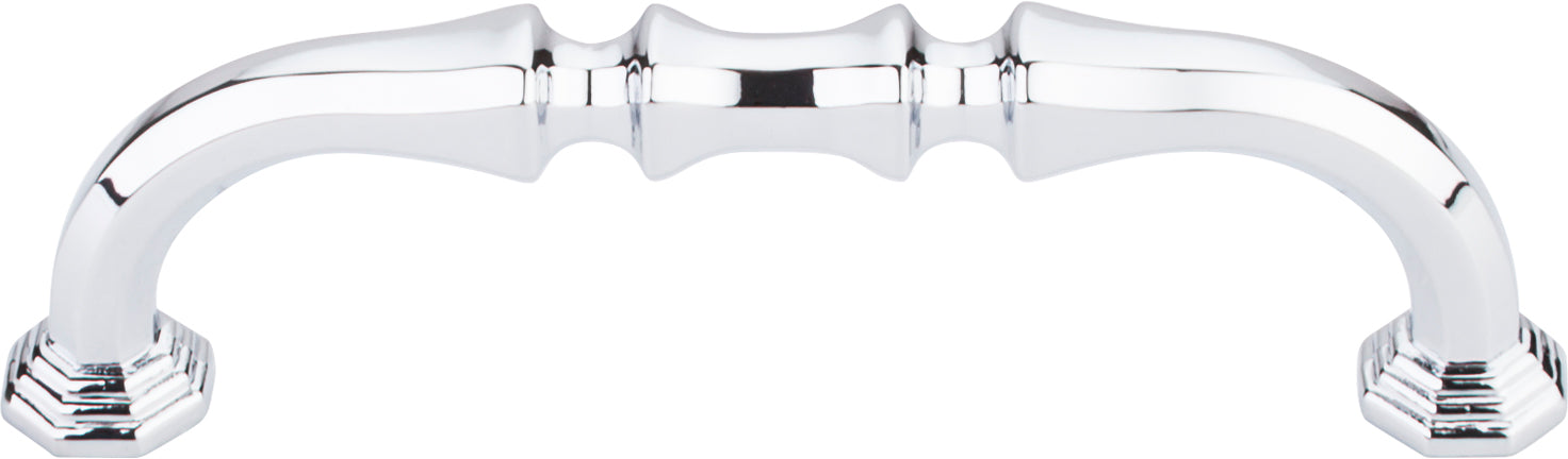 Top Knobs Chalet Series 3-3/4"(95mm) CC Pull, Polished Chrome