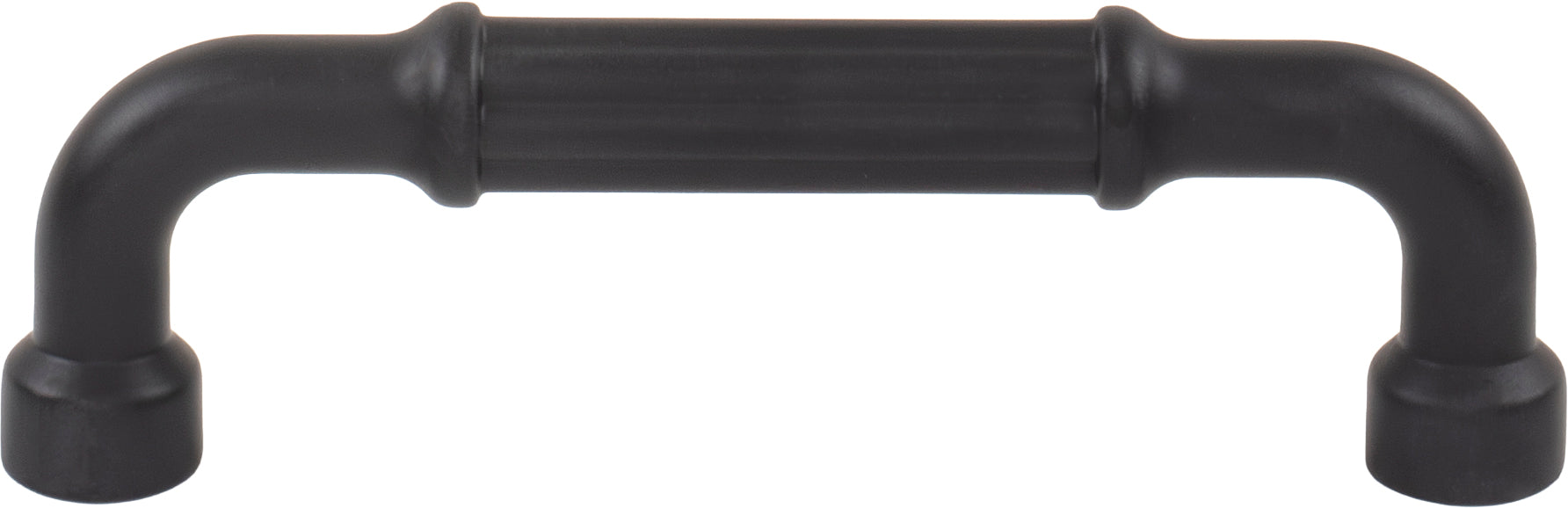 Top Knobs Pemberton Series 3-3/4"(95mm) CC Pull, Flat Black