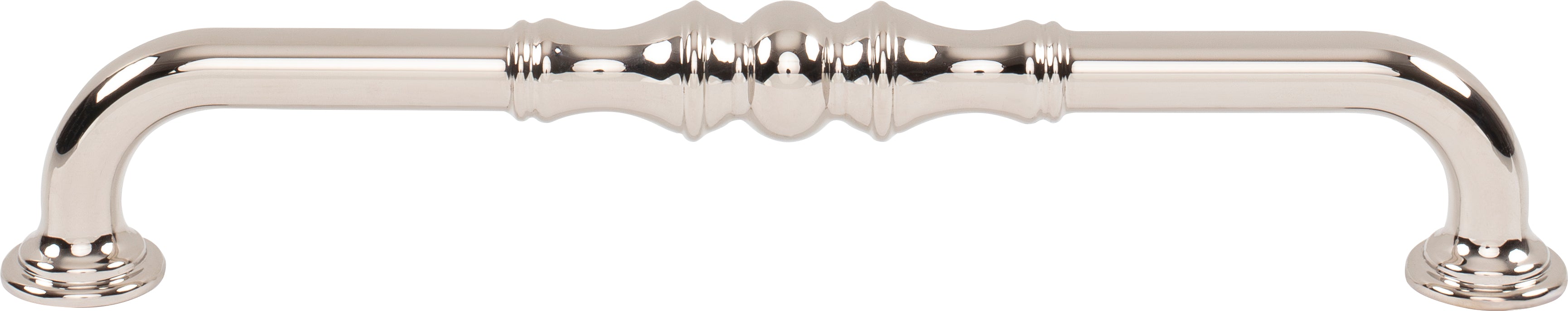 Top Knobs Bayridge Series 7-9/16"(192mm) CC Pull, Polished Nickel