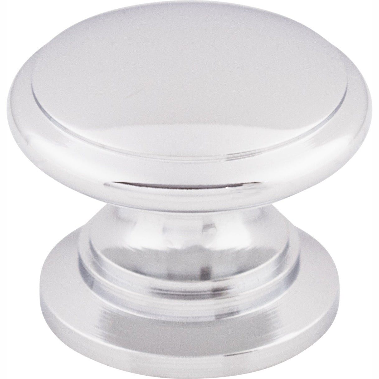 Top Knobs Ray Series 1-1/4"L Knob, Polished Chrome