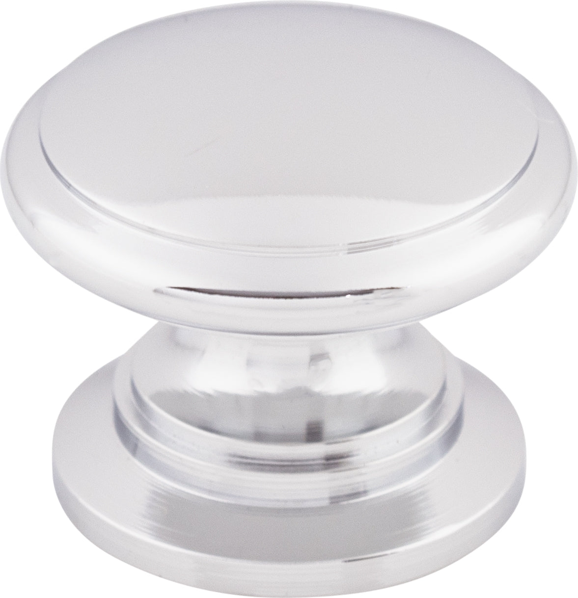 Top Knobs Ray Series 1-1/4"L Knob, Polished Chrome