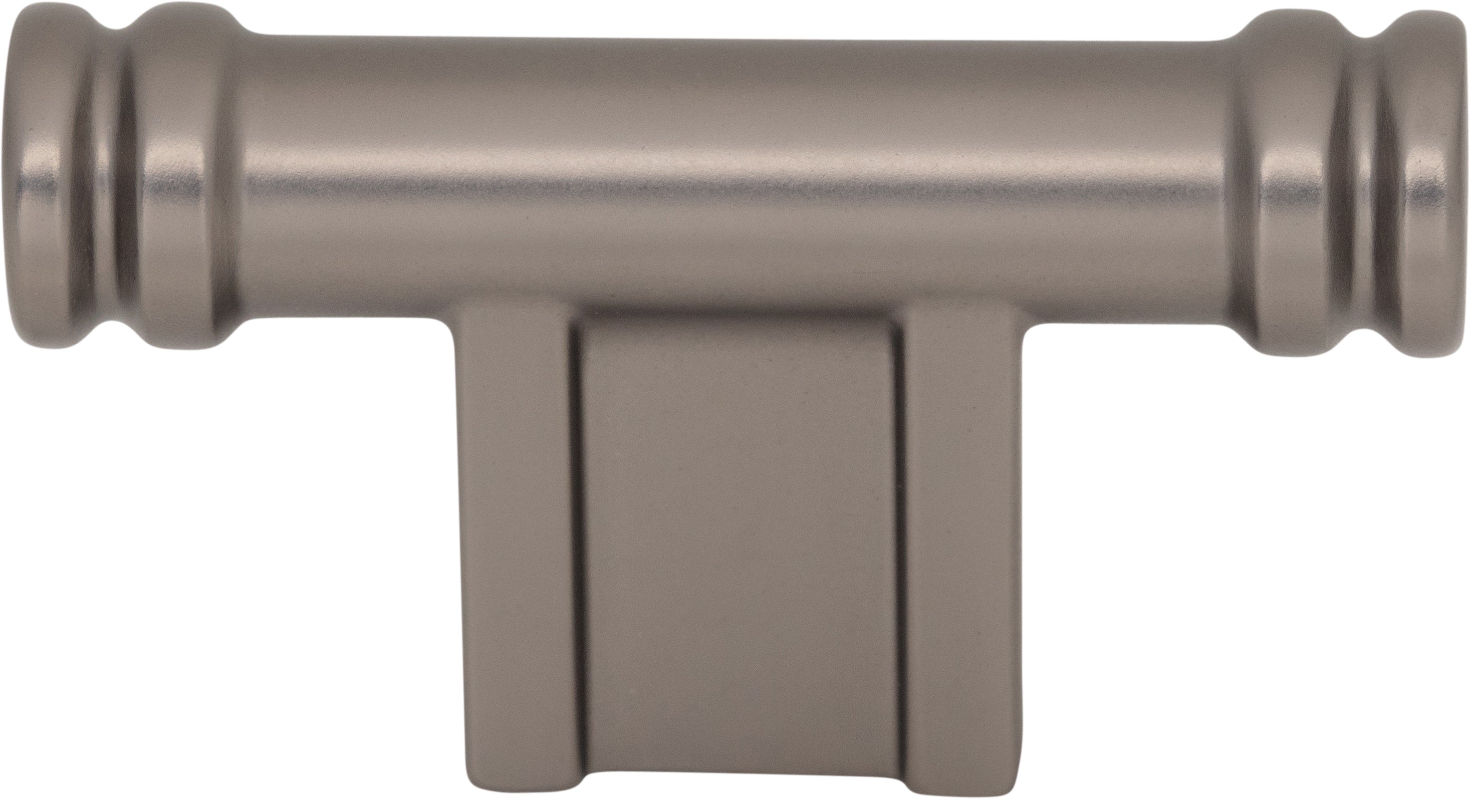Top Knobs Newburn Series 2-1/4"L T-Knob, Ash Gray