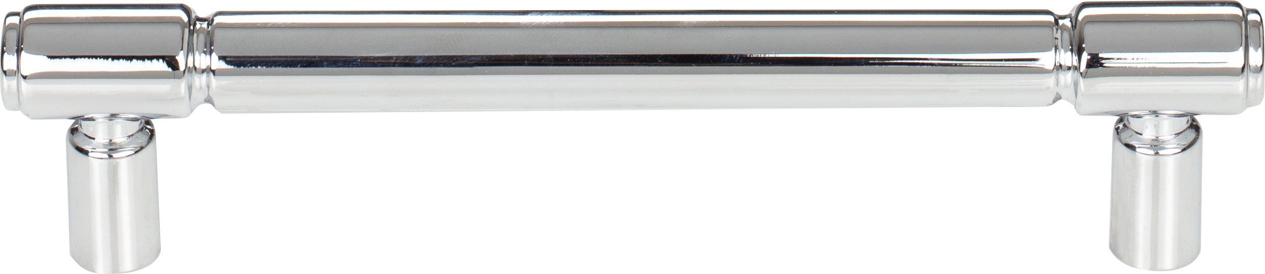 Top Knobs Clarence Series 5-1/16"(128mm) CC Pull, Polished Chrome