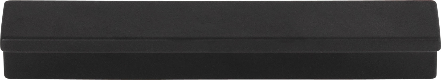 Top Knobs Minetta Series 3-3/4"(95mm) CC Tab Pull, Flat Black