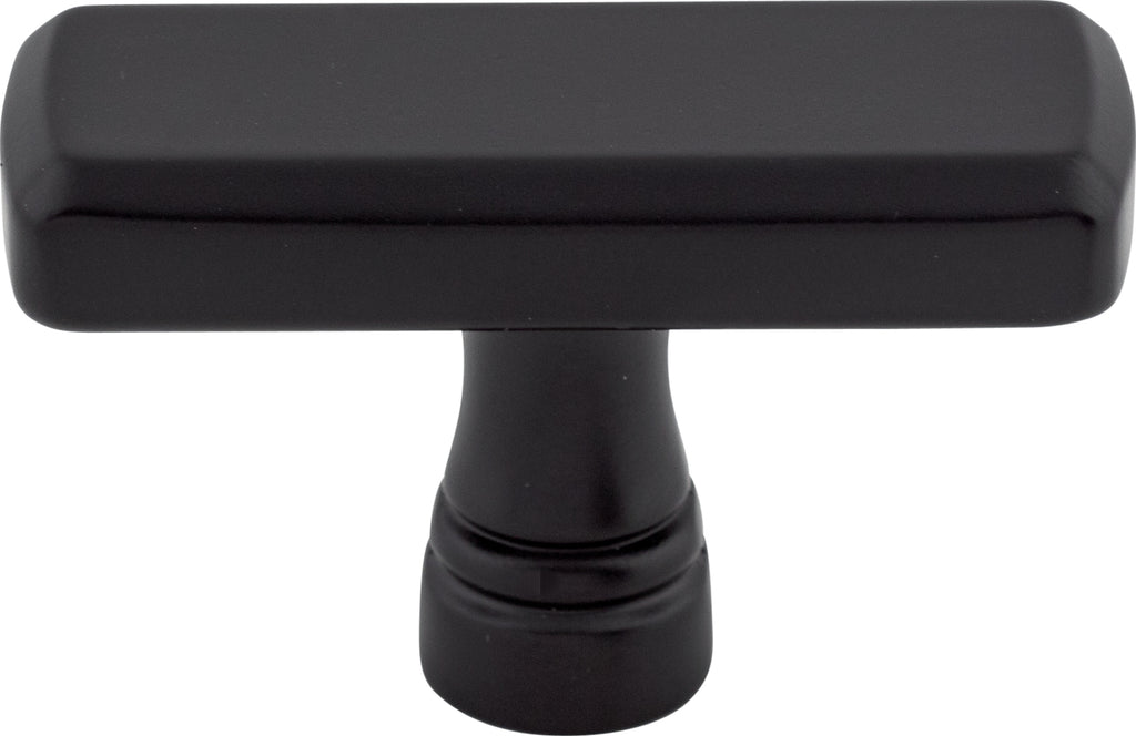Top Knobs Kingsbridge Series 1-7/8"L Knob, Flat Black