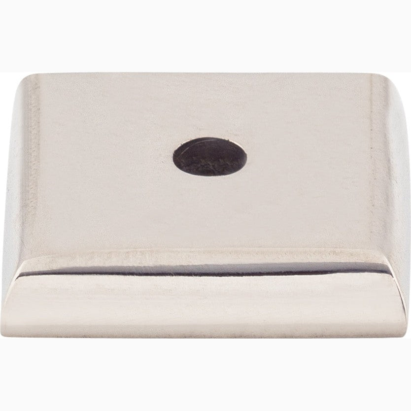 Top Knobs Aspen II Backplate Series 7/8"L Square, Polished Nickel
