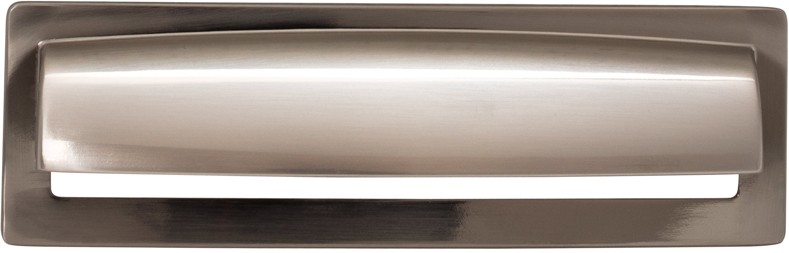 Top Knobs Hollin Series 5-1/16"(128mm) CC Cup Pull, Brushed Satin Nickel