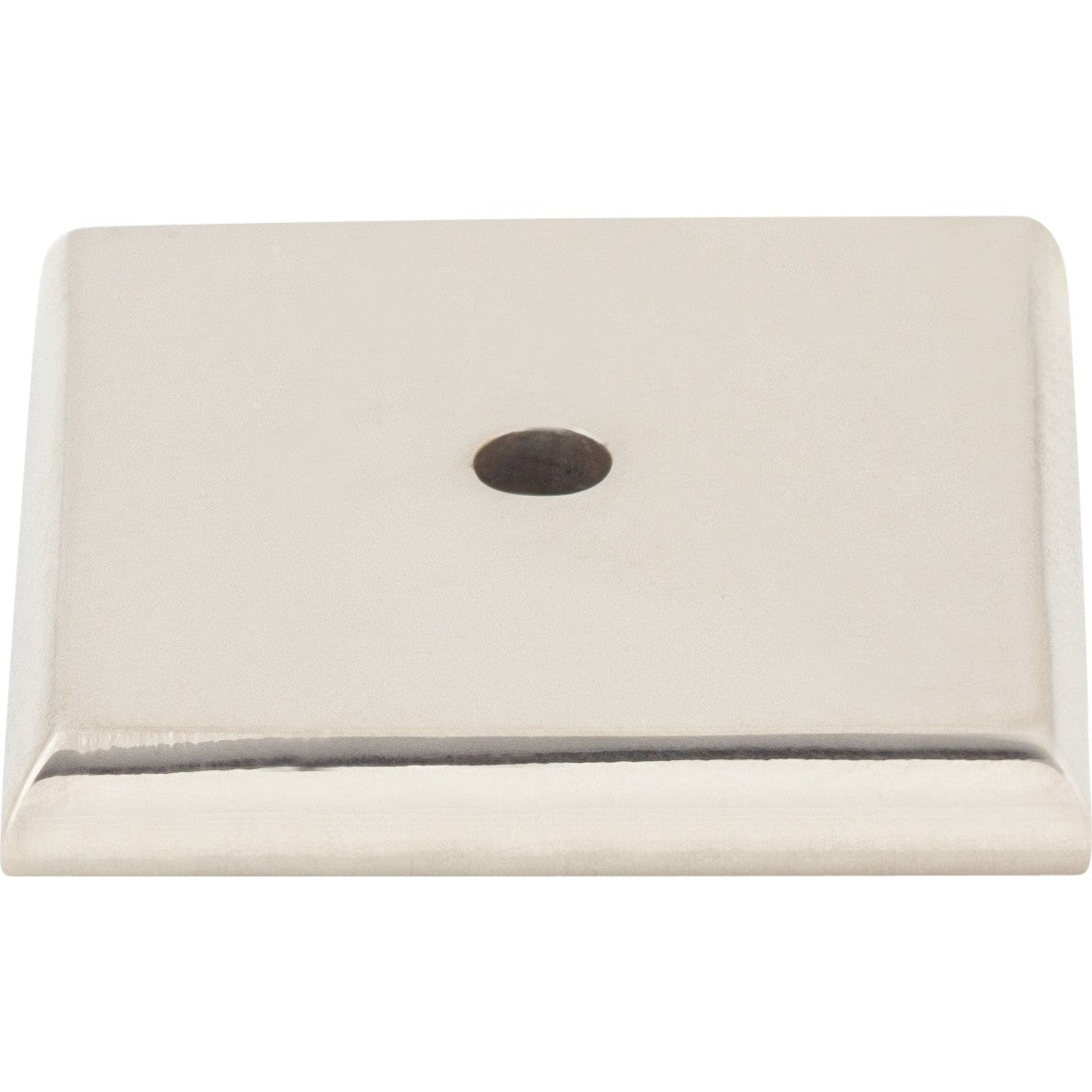 Top Knobs Aspen II Backplate Series 1-1/4"L Square, Polished Nickel