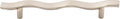 Top Knobs Wave Series 5-1/16"(128mm) CC Pull, Brushed Satin Nickel