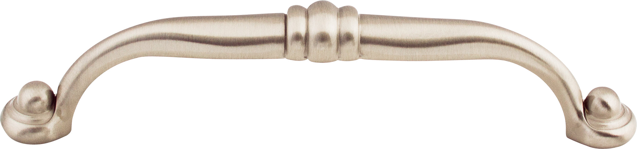 Top Knobs Voss Series 5-1/16"(128mm) CC Pull, Brushed Satin Nickel