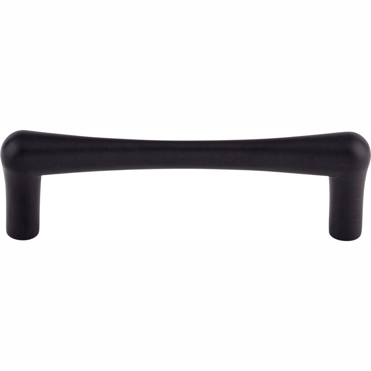 Top Knobs Brookline Series 3-3/4"(95mm) CC Pull, Flat Black