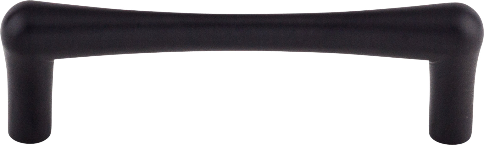 Top Knobs Brookline Series 3-3/4"(95mm) CC Pull, Flat Black