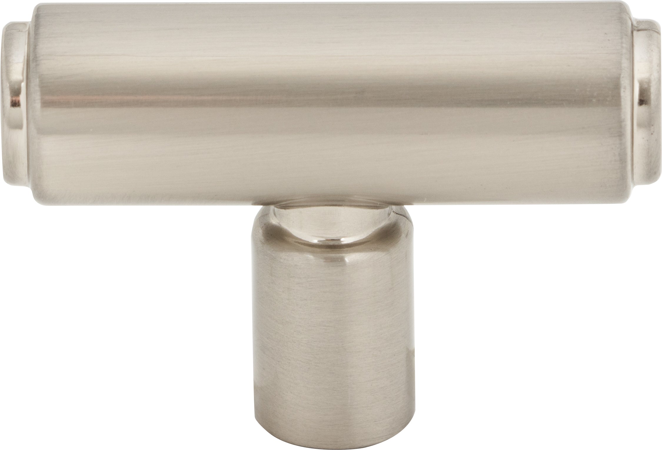Top Knobs Clarence Series 2"L T-Knob, Brushed Satin Nickel