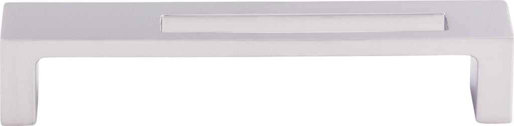 Top Knobs Modern Metro Series 5"(127mm) CC Slot Pull, Aluminum