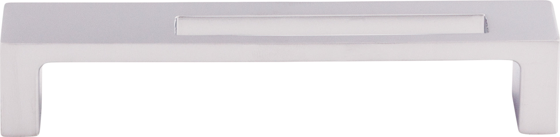 Top Knobs Modern Metro Series 5"(127mm) CC Slot Pull, Aluminum